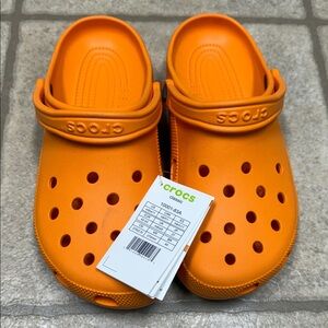 CROCS Classic Orange Mules